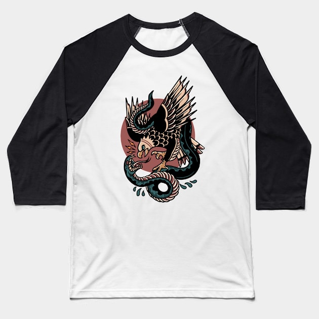 the duel 2 tattoo Baseball T-Shirt by donipacoceng